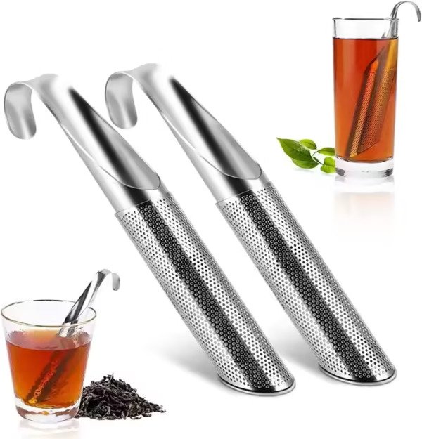 2 PCs । Stainless Steel Tea Infuser । CN-47